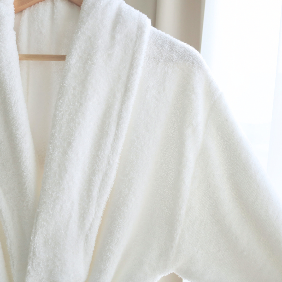 White Bathrobe