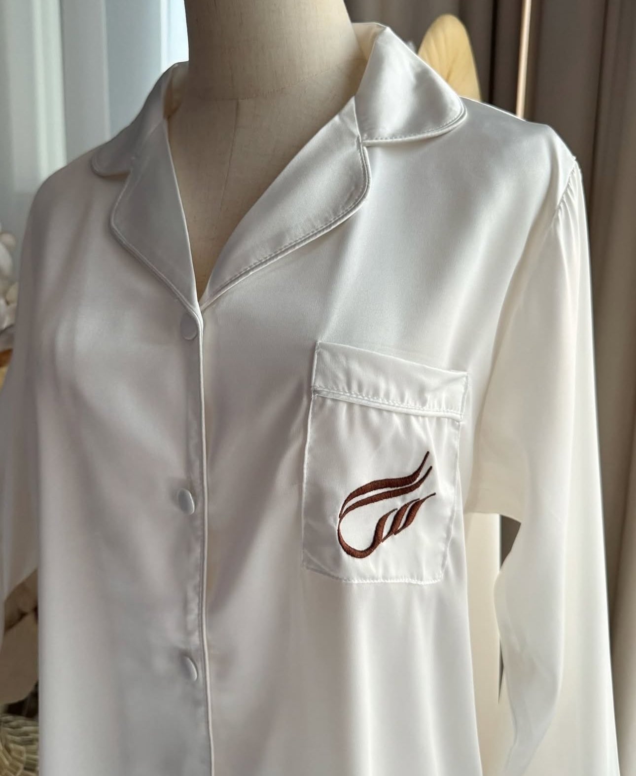 Long White Pajamas