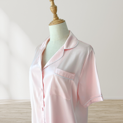 Short Sleeve Pink Pajamas