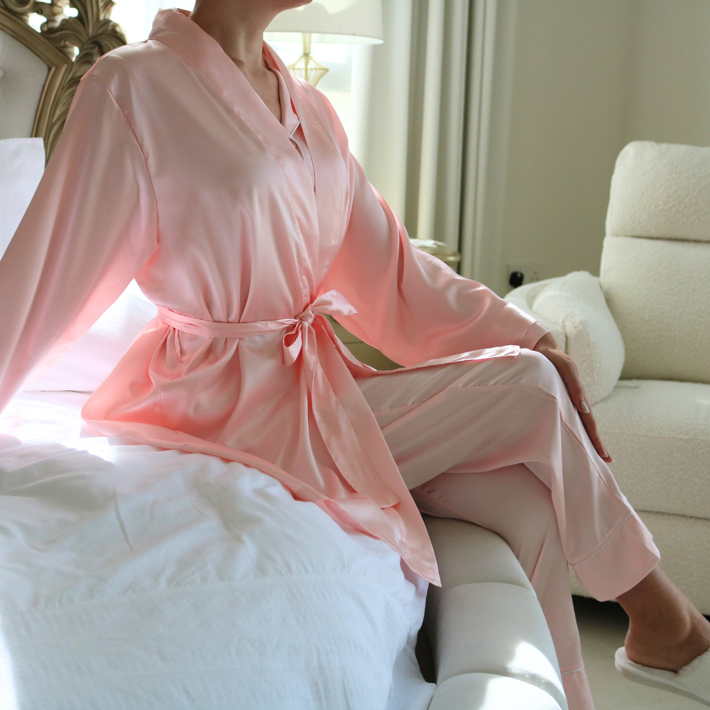 Short Pink Robe