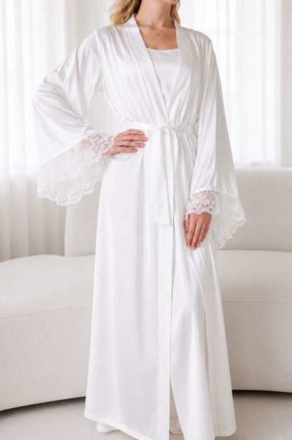 Laces Long Robe