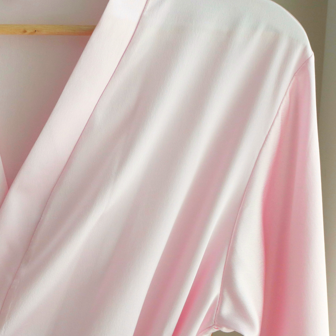 Short Pink Robe
