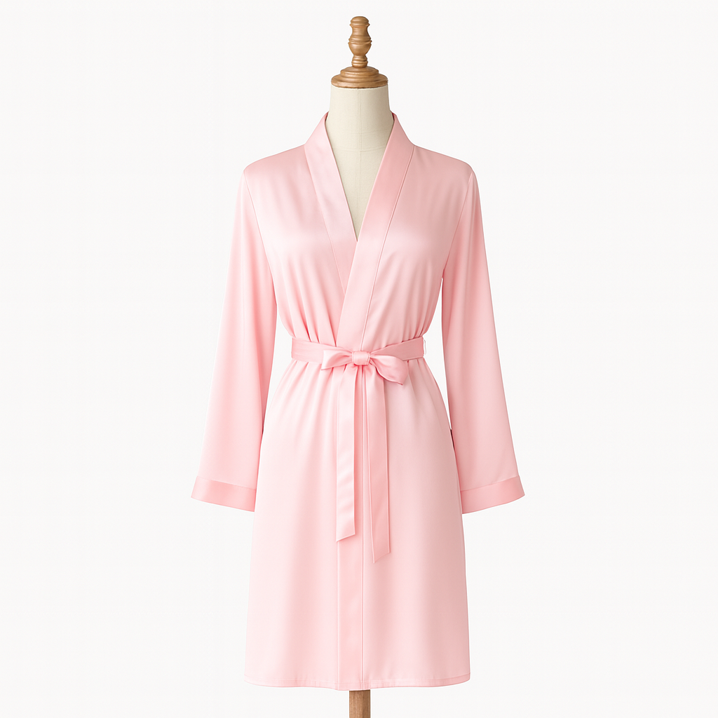 Short Pink Robe