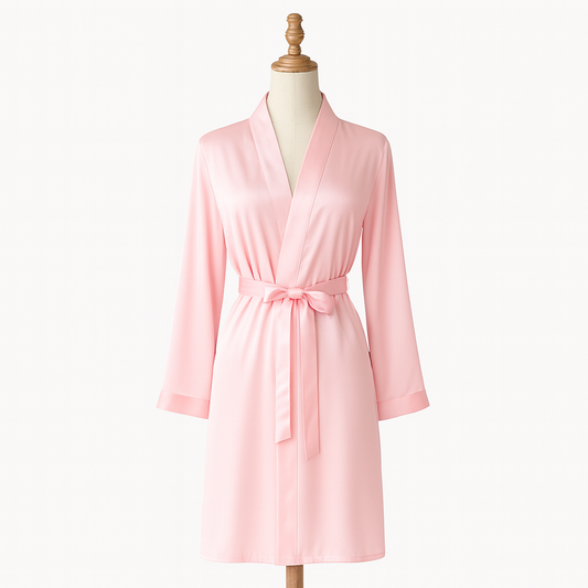 Short Pink Robe