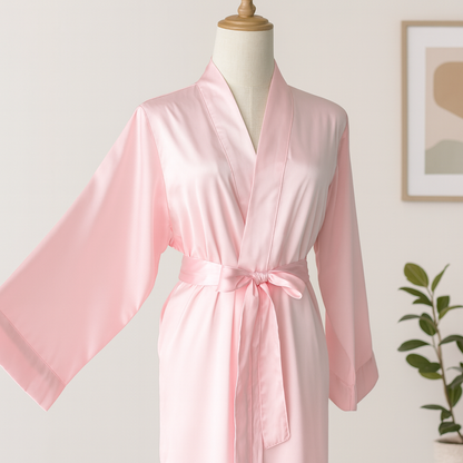 Short Pink Robe
