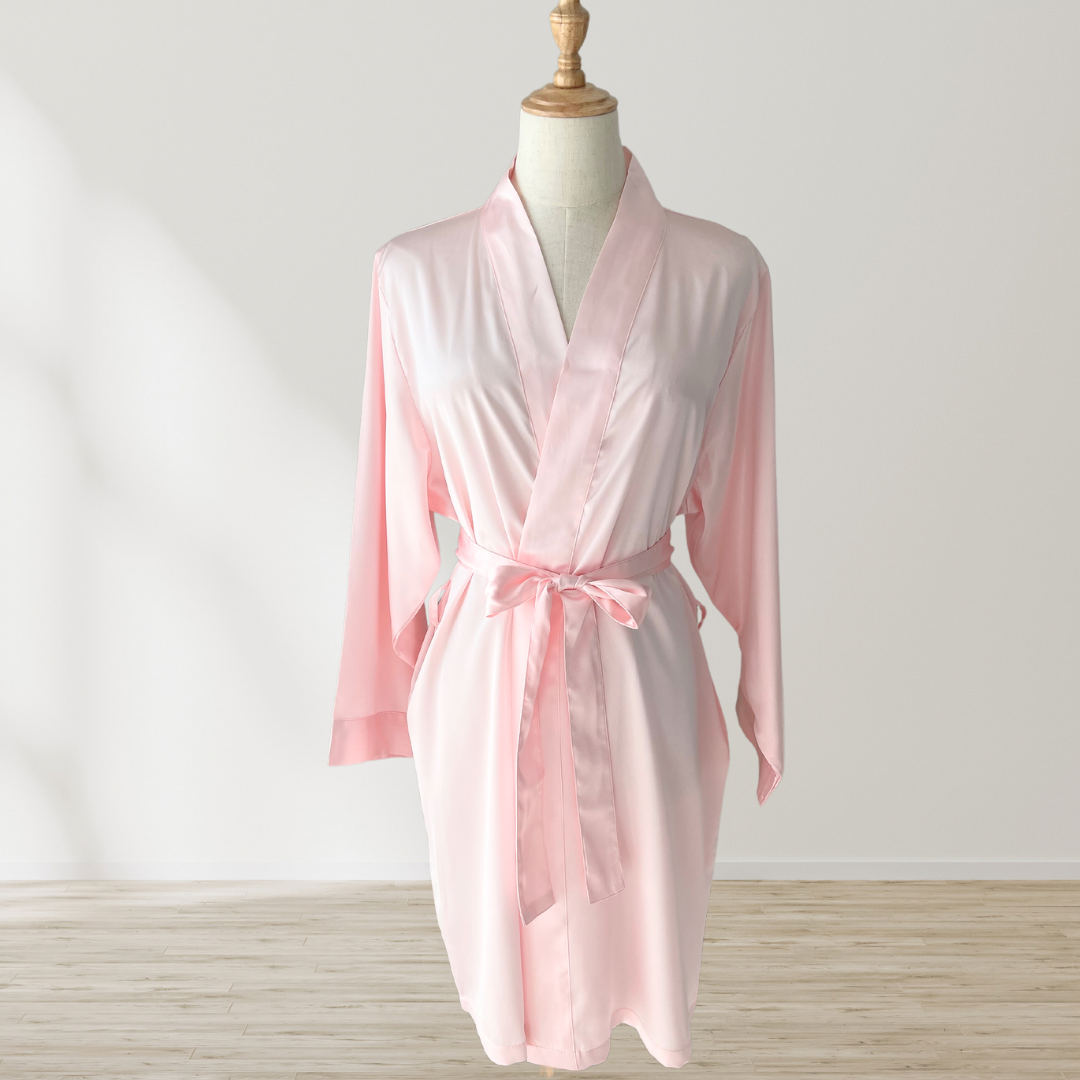 Short Pink Robe