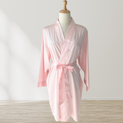 Short Pink Robe