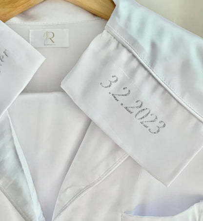 Long White Pajamas