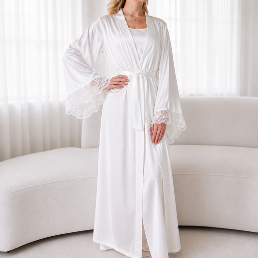 Laces Long Robe