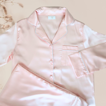 Long Sleeve Pink Pajamas